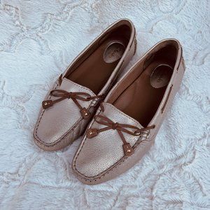 Clarks Dunbar Gold Racer Driving Moccasin, Loafer  Womens 8.5